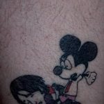 Фото рисунка Тату Микки Маус 20.11.2018 №108 - Tattoo Mickey Mouse - tattoo-photo.ru