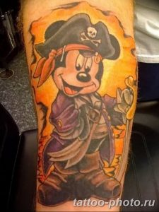 Фото рисунка Тату Микки Маус 20.11.2018 №110 - Tattoo Mickey Mouse - tattoo-photo.ru