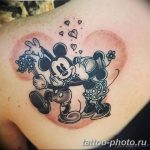 Фото рисунка Тату Микки Маус 20.11.2018 №124 - Tattoo Mickey Mouse - tattoo-photo.ru