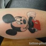 Фото рисунка Тату Микки Маус 20.11.2018 №132 - Tattoo Mickey Mouse - tattoo-photo.ru