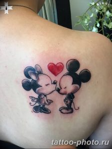 Фото рисунка Тату Микки Маус 20.11.2018 №133 - Tattoo Mickey Mouse - tattoo-photo.ru