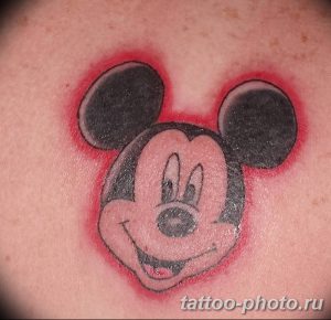 Фото рисунка Тату Микки Маус 20.11.2018 №135 - Tattoo Mickey Mouse - tattoo-photo.ru
