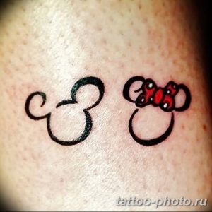 Фото рисунка Тату Микки Маус 20.11.2018 №144 - Tattoo Mickey Mouse - tattoo-photo.ru