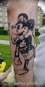 Фото рисунка Тату Микки Маус 20.11.2018 №161 - Tattoo Mickey Mouse - tattoo-photo.ru