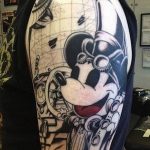 Фото рисунка Тату Микки Маус 20.11.2018 №163 - Tattoo Mickey Mouse - tattoo-photo.ru