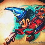 Фото рисунка Тату Микки Маус 20.11.2018 №169 - Tattoo Mickey Mouse - tattoo-photo.ru