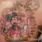 Фото рисунка Тату Микки Маус 20.11.2018 №170 - Tattoo Mickey Mouse - tattoo-photo.ru