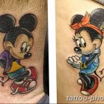 Фото рисунка Тату Микки Маус 20.11.2018 №179 - Tattoo Mickey Mouse - tattoo-photo.ru