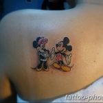 Фото рисунка Тату Микки Маус 20.11.2018 №181 - Tattoo Mickey Mouse - tattoo-photo.ru