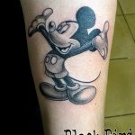 Фото рисунка Тату Микки Маус 20.11.2018 №187 - Tattoo Mickey Mouse - tattoo-photo.ru
