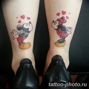 Фото рисунка Тату Микки Маус 20.11.2018 №188 - Tattoo Mickey Mouse - tattoo-photo.ru