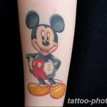 Фото рисунка Тату Микки Маус 20.11.2018 №189 - Tattoo Mickey Mouse - tattoo-photo.ru