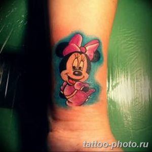 Фото рисунка Тату Микки Маус 20.11.2018 №198 - Tattoo Mickey Mouse - tattoo-photo.ru