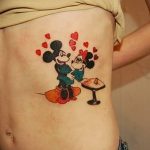 Фото рисунка Тату Микки Маус 20.11.2018 №200 - Tattoo Mickey Mouse - tattoo-photo.ru