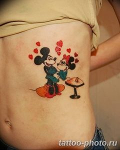 Фото рисунка Тату Микки Маус 20.11.2018 №200 - Tattoo Mickey Mouse - tattoo-photo.ru