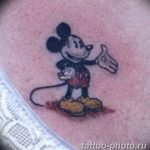 Фото рисунка Тату Микки Маус 20.11.2018 №207 - Tattoo Mickey Mouse - tattoo-photo.ru