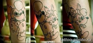 Фото рисунка Тату Микки Маус 20.11.2018 №210 - Tattoo Mickey Mouse - tattoo-photo.ru