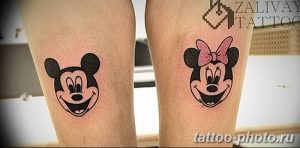 Фото рисунка Тату Микки Маус 20.11.2018 №211 - Tattoo Mickey Mouse - tattoo-photo.ru