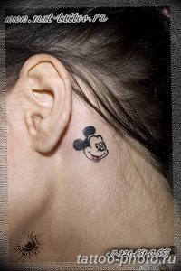 Фото рисунка Тату Микки Маус 20.11.2018 №218 - Tattoo Mickey Mouse - tattoo-photo.ru