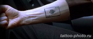 Фото рисунка Тату туз пиковый 20.11.2018 №003 - Tattoo ace of spades - tattoo-photo.ru