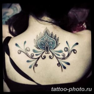 Фото рисунка Тату туз пиковый 20.11.2018 №012 - Tattoo ace of spades - tattoo-photo.ru