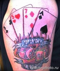 Фото рисунка Тату туз пиковый 20.11.2018 №095 - Tattoo ace of spades - tattoo-photo.ru