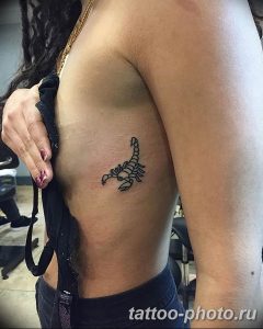 Фото рисунка скорпион 24.11.2018 №031 - photo tattoo scorpion - tattoo-photo.ru