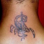 Фото рисунка скорпион 24.11.2018 №036 - photo tattoo scorpion - tattoo-photo.ru