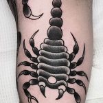 Фото рисунка скорпион 24.11.2018 №078 - photo tattoo scorpion - tattoo-photo.ru