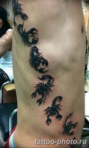 Фото рисунка скорпион 24.11.2018 №082 - photo tattoo scorpion - tattoo-photo.ru