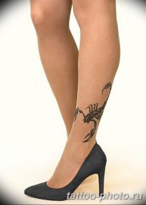Фото рисунка скорпион 24.11.2018 №085 - photo tattoo scorpion - tattoo-photo.ru