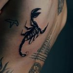 Фото рисунка скорпион 24.11.2018 №090 - photo tattoo scorpion - tattoo-photo.ru