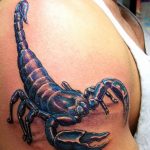 Фото рисунка скорпион 24.11.2018 №095 - photo tattoo scorpion - tattoo-photo.ru