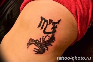 Фото рисунка скорпион 24.11.2018 №103 - photo tattoo scorpion - tattoo-photo.ru