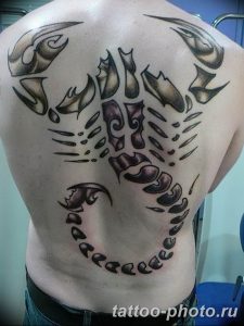 Фото рисунка скорпион 24.11.2018 №114 - photo tattoo scorpion - tattoo-photo.ru