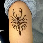 Фото рисунка скорпион 24.11.2018 №127 - photo tattoo scorpion - tattoo-photo.ru