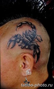 Фото рисунка скорпион 24.11.2018 №130 - photo tattoo scorpion - tattoo-photo.ru