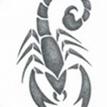 Фото рисунка скорпион 24.11.2018 №138 - photo tattoo scorpion - tattoo-photo.ru