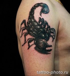 Фото рисунка скорпион 24.11.2018 №186 - photo tattoo scorpion - tattoo-photo.ru