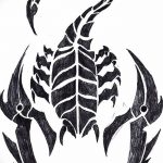 Фото рисунка скорпион 24.11.2018 №187 - photo tattoo scorpion - tattoo-photo.ru