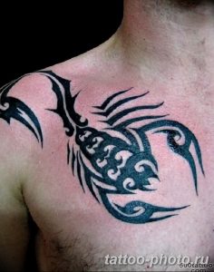 Фото рисунка скорпион 24.11.2018 №193 - photo tattoo scorpion - tattoo-photo.ru