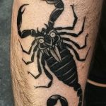 Фото рисунка скорпион 24.11.2018 №196 - photo tattoo scorpion - tattoo-photo.ru