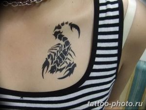 Фото рисунка скорпион 24.11.2018 №201 - photo tattoo scorpion - tattoo-photo.ru