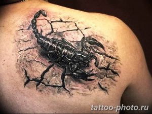 Фото рисунка скорпион 24.11.2018 №207 - photo tattoo scorpion - tattoo-photo.ru