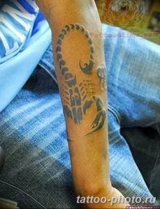 Фото рисунка скорпион 24.11.2018 №230 - photo tattoo scorpion - tattoo-photo.ru