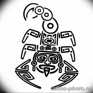 Фото рисунка скорпион 24.11.2018 №248 - photo tattoo scorpion - tattoo-photo.ru