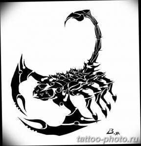 Фото рисунка скорпион 24.11.2018 №255 - photo tattoo scorpion - tattoo-photo.ru