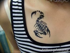 Фото рисунка скорпион 24.11.2018 №279 - photo tattoo scorpion - tattoo-photo.ru