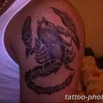 Фото рисунка скорпион 24.11.2018 №284 - photo tattoo scorpion - tattoo-photo.ru