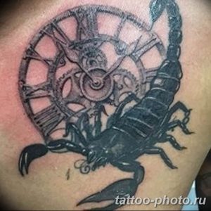 Фото рисунка скорпион 24.11.2018 №333 - photo tattoo scorpion - tattoo-photo.ru